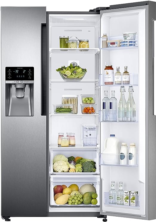 Samsung 654 L Frost Free Side-by-Side Refrigerator(RS58K6417SL/TL, EZ Clean Steel) (OPEN BOX) Samsung 654 L Frost Free Side-by-Side Refrigerator(RS58K6417SL/TL, EZ Clean Steel) (OPEN BOX)